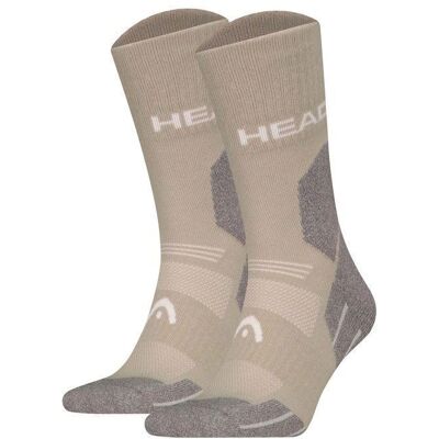 HEAD Wandelsocken All Climates 2er-Pack Taupe 35/38 HEAD Wandelsocken All Climates 2er-Pack Taupe 35/38