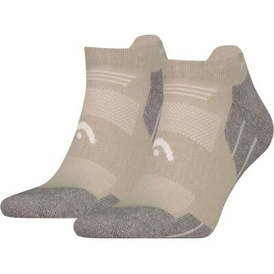 HEAD All Climates vandresokker - 2-pak Taupe HEAD All Climates vandresokker - 2-pak Taupe