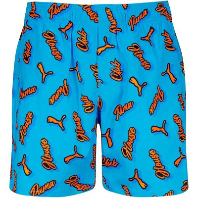 Puma Barns Badshorts - Allover Mönster Puma Barns Badshorts - Allover Mönster