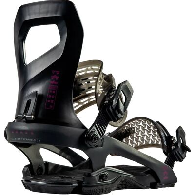 Rome Brass Snowboardbindungen - All-Mountain, Schwarz Rome Brass Snowboardbindungen - All-Mountain, Schwarz