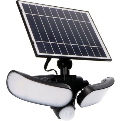 SHADA Außen-LED-Leuchte mit Solar und Bewegungsmelder - 10W 1000lm 5000K IP44 SHADA Außen-LED-Leuchte mit Solar und Bewegungsmelder - 10W 1000lm 5000K IP44