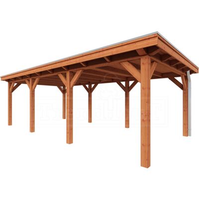 Kooten Buitenverblijf Florence 785x425 cm - Plat dak Kooten Buitenverblijf Florence 785x425 cm - Plat dak