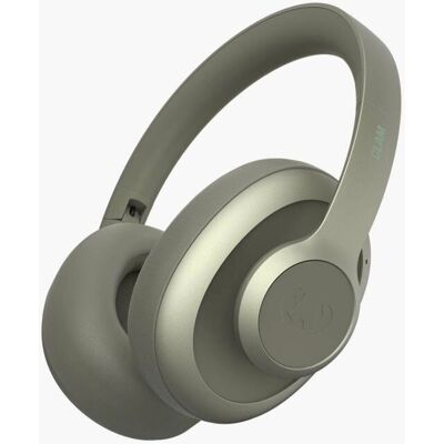 Fresh 'n Rebel Clam Blaze - Fones de ouvido sem fio (ANC, 80h), Verde Fresh 'n Rebel Clam Blaze - Fones de ouvido sem fio (ANC, 80h), Verde