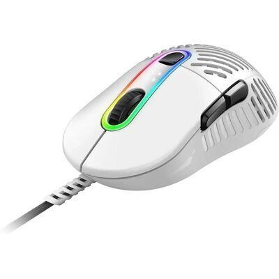 Souris Gaming RGB Makalu 67 - Blanc - Mountain - Publicité Souris Gaming RGB Makalu 67 - Blanc - Mountain - Publicité