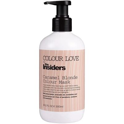 The Insiders Caramel Blonde Colour Mask 300 ml - Kleurmasker The Insiders Caramel Blonde Colour Mask 300 ml - Kleurmasker
