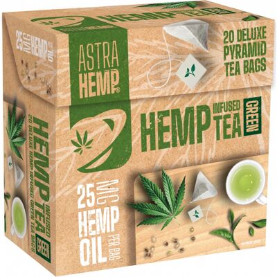 Multitrance Astra Hemp Green Tea 25 mg - Green Tea with Hemp Oil Multitrance Astra Hemp Green Tea 25 mg - Green Tea with Hemp Oil