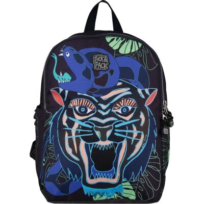 Pick & Pack Dangerous Cat Schulrucksack - Recycelt Pick & Pack Dangerous Cat Schulrucksack - Recycelt