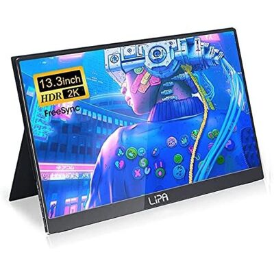 Moniteur portable LIPA HDR-50 13,3" - 2K, Noir - Publicité Moniteur portable LIPA HDR-50 13,3" - 2K, Noir - Publicité