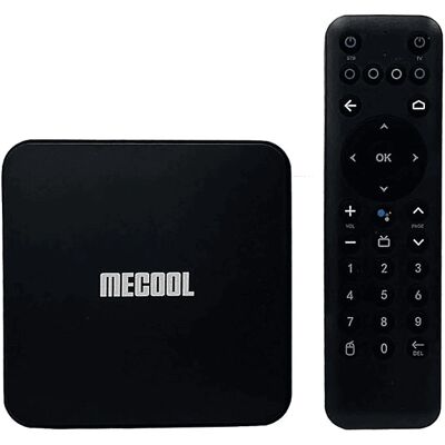 Boîtier Android TV Mecool KM7 SE - 4K, 32 GB, licence Google - Publicité Boîtier Android TV Mecool KM7 SE - 4K, 32 GB, licence Google - Publicité