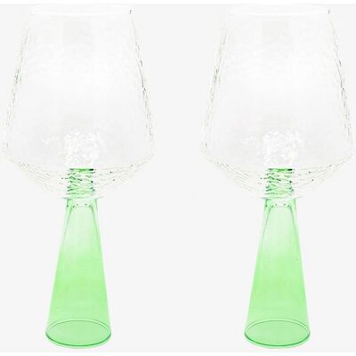 Brut Homeware Claude Vin Glas - 2 Pakker - Transparent Brut Homeware Claude Vin Glas - 2 Pakker - Transparent