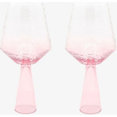 Homeroom Claude 2-pack Rosa Vin Glas Homeroom Claude 2-pack Rosa Vin Glas
