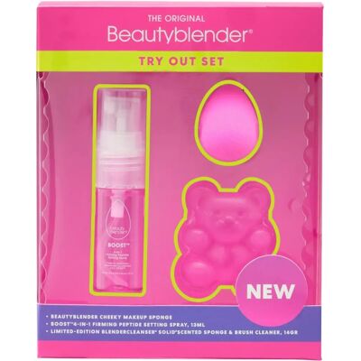 beautyblender Try Out Set - Ensemble d'Éponges de Maquillage - Application Parfaite - Publicité beautyblender Try Out Set - Ensemble d'Éponges de Maquillage - Application Parfaite - Publicité