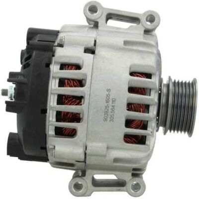 Audi 205.548.150.004 Generator - 150A, 12V, 6-ribbede skive Audi 205.548.150.004 Generator - 150A, 12V, 6-ribbede skive