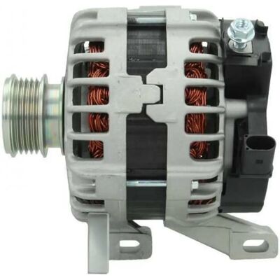 Volvo Generator 180A - Alternator 12V - Med Frittløpsdrivskive - 3 Monteringshull - B+ Terminal Volvo Generator 180A - Alternator 12V - Med Frittløpsdrivskive - 3 Monteringshull - B+ Terminal