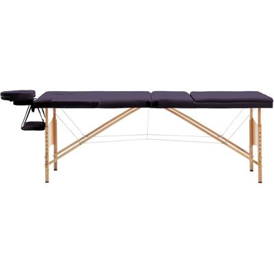 vidaXL 3-Zonen Klappbarer Massagetisch - Massage Tisch vidaXL 3-Zonen Klappbarer Massagetisch - Massage Tisch