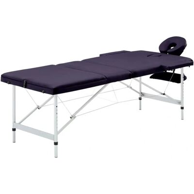 vidaXL 3-Zonen Klappbarer Massagetisch - Massagetisch vidaXL 3-Zonen Klappbarer Massagetisch - Massagetisch