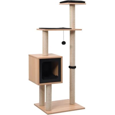 vidaXL Kissojen Puu sisal raapimatolla - 123 cm - Kissojen Puu vidaXL Kissojen Puu sisal raapimatolla - 123 cm - Kissojen Puu