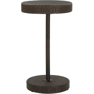 vidaXL Tuin Tafel Bruin 60.5x106 cm - Tuin Tafel vidaXL Tuin Tafel Bruin 60.5x106 cm - Tuin Tafel