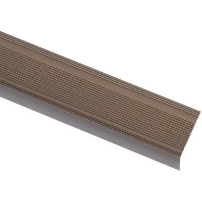 vidaXL Profil d'Anglette d'Escalier en L 90cm Aluminium - Type d'Escalier vidaXL Profil d'Anglette d'Escalier en L 90cm Aluminium - Type d'Escalier