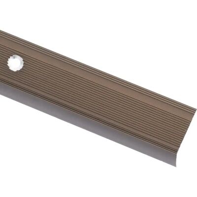 vidaXL Treppenkantenprofil in L-Form 5 Stück Aluminium 90 cm Braun vidaXL Treppenkantenprofil in L-Form 5 Stück Aluminium 90 cm Braun