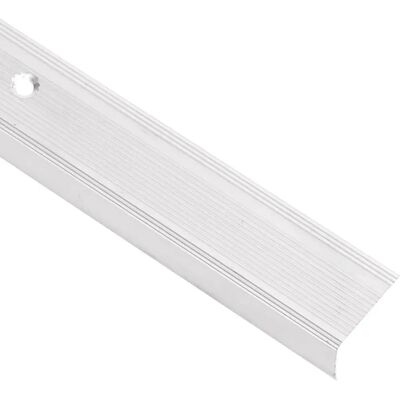 VIDAXL L-Form Trappeskinner 5 stk. Aluminium 100cm Sølv VIDAXL L-Form Trappeskinner 5 stk. Aluminium 100cm Sølv