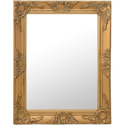 vidaXL muurspiegel barokstijl 50x60 cm Goud vidaXL muurspiegel barokstijl 50x60 cm Goud