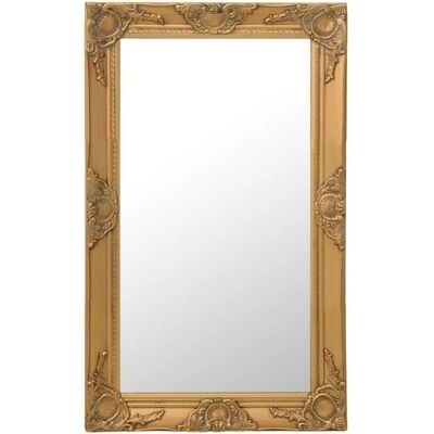 vidaXL lustro ścienne w stylu barokowym 50x80 cm Złoto - Lustro ścienne vidaXL lustro ścienne w stylu barokowym 50x80 cm Złoto - Lustro ścienne