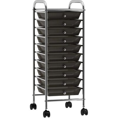 vidaXL 10-Lade Opbergwagen - Opslagwagen vidaXL 10-Lade Opbergwagen - Opslagwagen