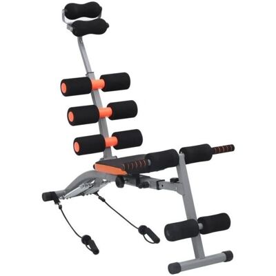 Entraîneur d'abdominaux en forme de L avec cordes élastiques - Équipement de fitness Entraîneur d'abdominaux en forme de L avec cordes élastiques - Équipement de fitness