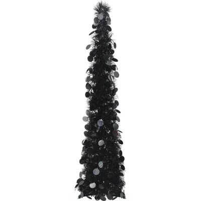 Árbol de Navidad Artificial Negro 120cm - Árbol de Navidad Árbol de Navidad Artificial Negro 120cm - Árbol de Navidad
