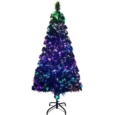 vidaXL Künstlicher Weihnachtsbaum mit Ständer grün 150 cm Fiberoptik - Weihnachtsbaum vidaXL Künstlicher Weihnachtsbaum mit Ständer grün 150 cm Fiberoptik - Weihnachtsbaum