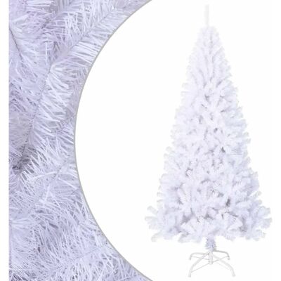 vidaXL Weiße 210cm Künstlicher Weihnachtsbaum mit dicken Zweigen vidaXL Weiße 210cm Künstlicher Weihnachtsbaum mit dicken Zweigen