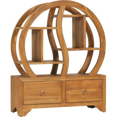 vidaXL - Yin Yang Teak Cabinet - Teak - Schrank vidaXL - Yin Yang Teak Cabinet - Teak - Schrank