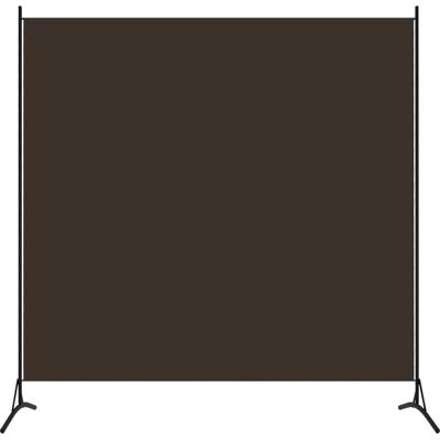 vidaXL 1-panel dzielnik pokoju brązowy 175x180 cm vidaXL 1-panel dzielnik pokoju brązowy 175x180 cm