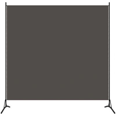 vidaXL 1-Panel Dělicí obrazovka Antracit - Oddělovací stěna vidaXL 1-Panel Dělicí obrazovka Antracit - Oddělovací stěna