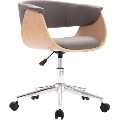 vidaXL 3054888 silla giratoria taupe moderna - Silla de comedor vidaXL 3054888 silla giratoria taupe moderna - Silla de comedor
