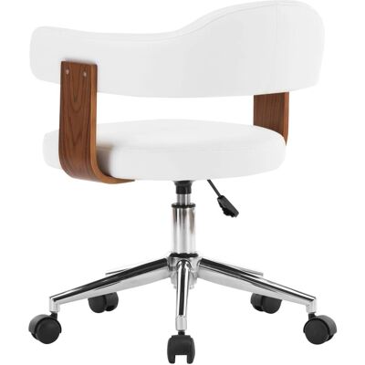 VIDAXL Weiße Drehstühle - Ergonomisch & Höhenverstellbar VIDAXL Weiße Drehstühle - Ergonomisch & Höhenverstellbar
