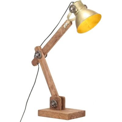 VidaXL Industrialna okrągła lampa stołowa - E27 - 58x18x90 cm VidaXL Industrialna okrągła lampa stołowa - E27 - 58x18x90 cm