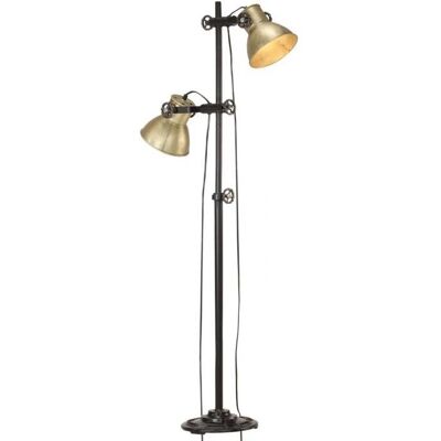 MAISONCHIC Stehlampe mit 2 Schirmen - Industrieller Stil MAISONCHIC Stehlampe mit 2 Schirmen - Industrieller Stil