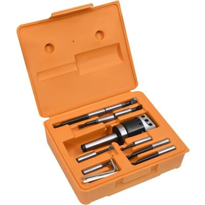 vidaXL Bohrwerkzeug-Set - 15 Teile, 50 mm Bohrkopf, CNC Zubehör vidaXL Bohrwerkzeug-Set - 15 Teile, 50 mm Bohrkopf, CNC Zubehör