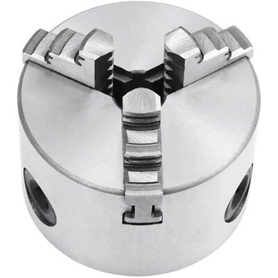 vidaXL 3 Jaw Self-Centering Lathe Chuck 80 mm Steel - Lathe Chuck vidaXL 3 Jaw Self-Centering Lathe Chuck 80 mm Steel - Lathe Chuck