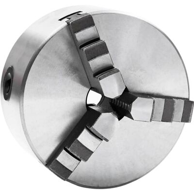 vidaXL 125mm Steel Self-Centering Lathe Chuck vidaXL 125mm Steel Self-Centering Lathe Chuck