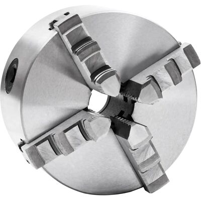 vidaXL 4 Jaw Lathe Chuck - 125mm Steel - Auto-Centering vidaXL 4 Jaw Lathe Chuck - 125mm Steel - Auto-Centering