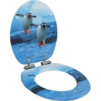 vidaXL Pinguin Design WC Sitz mit Soft-Close - Badezimmerzubehör vidaXL Pinguin Design WC Sitz mit Soft-Close - Badezimmerzubehör