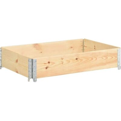 vidaXL Hochbeet 50x100 cm Massivkiefernholz - Hochbeet vidaXL Hochbeet 50x100 cm Massivkiefernholz - Hochbeet