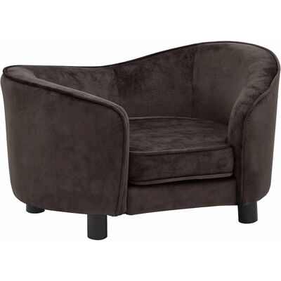 vidaXL Hundesofa Braun 69x49x40 cm Plüsch - Hundesofa vidaXL Hundesofa Braun 69x49x40 cm Plüsch - Hundesofa