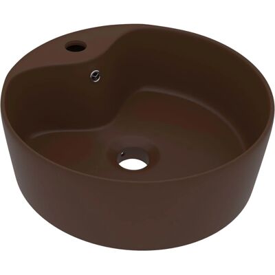 vidaXL Hieno pesuallas ylivuodolla - 36x13cm Keramiikka kylpyhuoneeseen vidaXL Hieno pesuallas ylivuodolla - 36x13cm Keramiikka kylpyhuoneeseen
