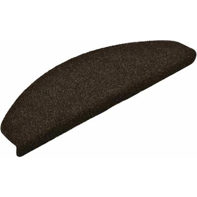 vidaXL 65x21x4cm Selvklæbende Mørkebrune Trappemåtter - Trappetype vidaXL 65x21x4cm Selvklæbende Mørkebrune Trappemåtter - Trappetype