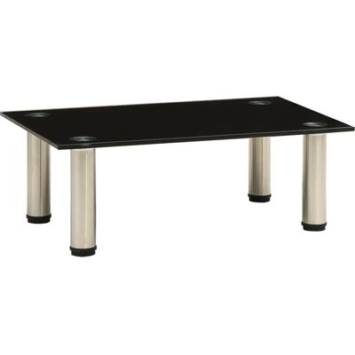 vidaXL 322758 TV-Schrank - Moderner schwarzer Glastv vidaXL 322758 TV-Schrank - Moderner schwarzer Glastv