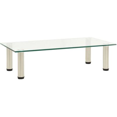 vidaXL 322763 Soporte de TV de Vidrio Templado Transparente - Mueble para TV vidaXL 322763 Soporte de TV de Vidrio Templado Transparente - Mueble para TV